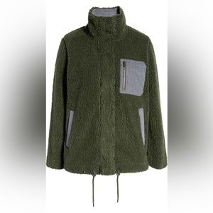 Madewell Sherpa Zip Jacket L